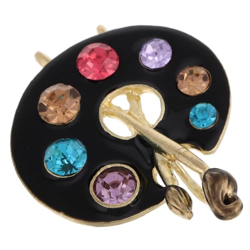 FRCOLOR Künstlerische Damen Brosche Ölmalerei Palette Pin Exposure Anstecknadel Schmuckbrosche für Kleider Anzüge und Besondere Anlässe Modisches Accessoire für Frauen FRCOLOR Künstlerische Damen Brosche Ölmalerei Palette Pin Exposure Anstecknadel Schmuckbrosche für Kleider Anzüge und Besondere Anlässe Modisches Accessoire für Frauen von FRCOLOR