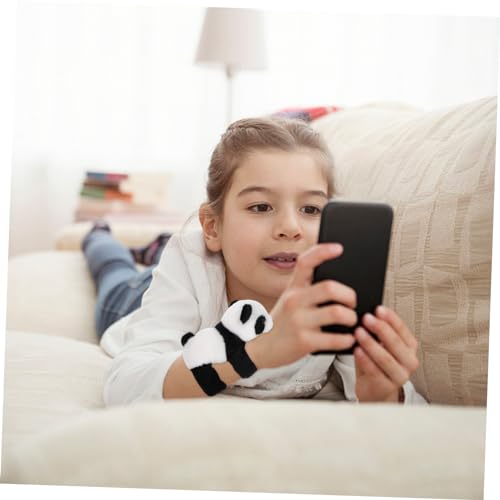 FRCOLOR Kuscheliges Panda Plüschtier Klapparmband Weiches Strapazierfähiges Stoffarmband Interaktives Slap Bracelet für Kindergeburtstag Tier und Dschungel Mottoparty FRCOLOR Kuscheliges Panda Plüschtier Klapparmband Weiches Strapazierfähiges Stoffarmband Interaktives Slap Bracelet für Kindergeburtstag Tier und Dschungel Mottoparty von FRCOLOR
