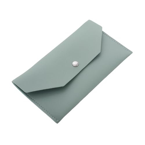 FRCOLOR Lange Geldbörse PU für Damen Minimalistisches Kartenetui mit Münzfach Zartem Robuste Konstruktion für Bargeld Karten Münzen von FRCOLOR