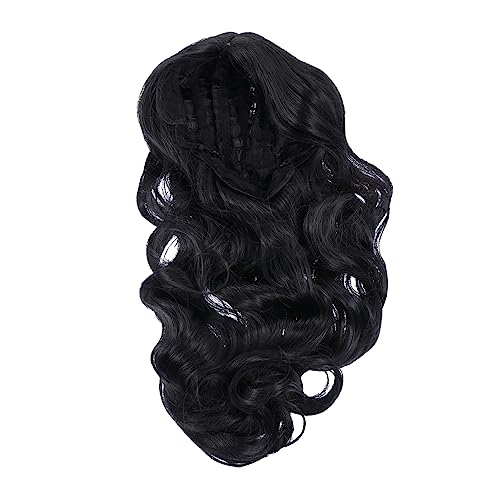 FRCOLOR Lange Lockige Perücke Für Damen Wasserwellen-perücke Kopfbedeckung Aus Hochtemperaturfaser von FRCOLOR