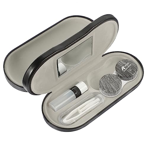 FRCOLOR Brillenetui Mit Doppeltem Verwendung Tragbare Gläserbox Für Reisen Kompakter Organizer Für Sonnenbrillen Hochwertiges Pu- Für Hause FRCOLOR Brillenetui Mit Doppeltem Verwendung Tragbare Gläserbox Für Reisen Kompakter Organizer Für Sonnenbrillen Hochwertiges Pu- Für Hause von FRCOLOR