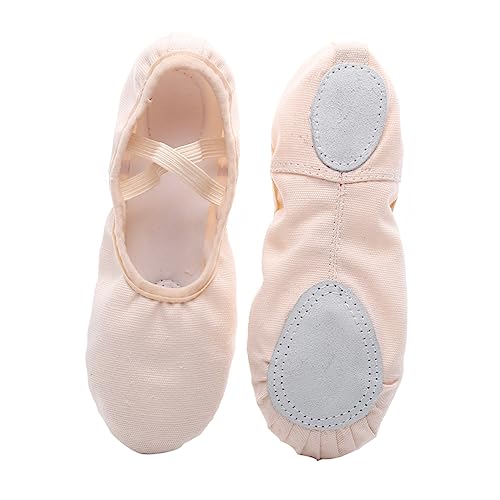 FRCOLOR Leichte Ballettschuhe mit Elastischem rutschfeste Tanzschläppchen für Erwachsene Geeignet für Yoga Modern Ballett Jazz Tanz von FRCOLOR