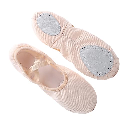 FRCOLOR Leichte Elastische Tanzschuhe mit Rutschfester Sohle für Yoga Ballett Jazz und Flexible Gymnastikschuhe für Damen und und Langlebig von FRCOLOR