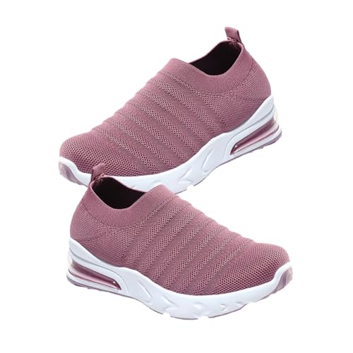 FRCOLOR Leichte Mesh Sportschuhe Damen Atmungsaktiv rutschfest Komfortabel Sanft Flexible Sohle Freizeit Sneaker von FRCOLOR