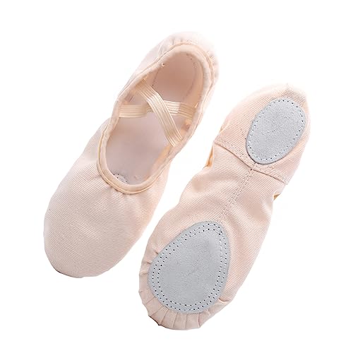 FRCOLOR Leichte Tanzschuhe mit Elastischem rutschfeste Ballettschläppchen für Erwachsene Weiche Flexible Sohlen Geeignet für Yoga Ballett und Verschiedene Tanzarten Rosa FRCOLOR Leichte Tanzschuhe mit Elastischem rutschfeste Ballettschläppchen für Erwachsene Weiche Flexible Sohlen Geeignet für Yoga Ballett und Verschiedene Tanzarten Rosa von FRCOLOR
