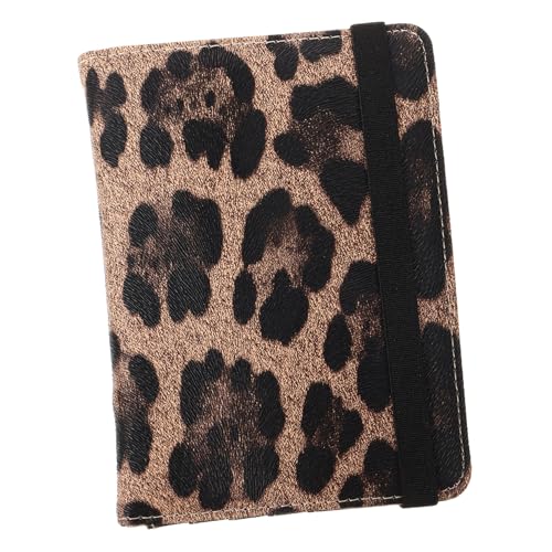 FRCOLOR Reisepasshülle Mit Leopardenmuster RFID-Schutz Pu-Material Dokumenten-Organizer Mit Kartenfächern Und Ticketschutzhülle Für Männer Und Frauen von FRCOLOR