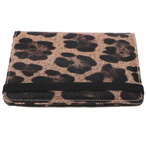 FRCOLOR Pu Leopard Print Reisepasshülle Mit RFID-Schutz Reisewallet Für Damen Und Herren Multi-kartenfächer Tickethalter Und Dokumentenorganizer Für Sicheres Reisen von FRCOLOR