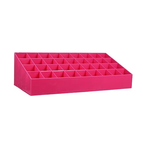 FRCOLOR Lippenstift-aufbewahrungsbox Mit Fächern Kosmetik-aufbewahrungsbehälter Make-up-organizer Für Schreibtisch Zuhause Geschäft FRCOLOR Lippenstift-aufbewahrungsbox Mit Fächern Kosmetik-aufbewahrungsbehälter Make-up-organizer Für Schreibtisch Zuhause Geschäft von FRCOLOR