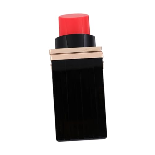 FRCOLOR Lipstick Form Clutch Tasche Damen Transparent mit Kette Schultertasche für Dinner Party Shopping Dating Kosmetiktasche für Frauen Langlebig und Vielseitig von FRCOLOR