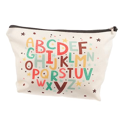 FRCOLOR Make-up-Beutel Storage Pockets Storage Bags Tourist Makeup Bags Reisekosmetiktasche Damen Schminktasche Make-up-Organizer-Tasche Make-up-Taschen-Organizer Bettwäsche aus Baumwolle von FRCOLOR