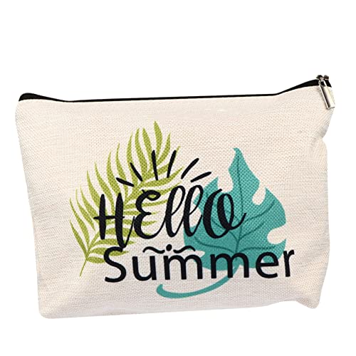 FRCOLOR Make-up-Tasche Kosmetiktasche Aus Leinen Mit Reißverschluss Reise-kulturbeutel-Organizer Für Damen-Essentials von FRCOLOR