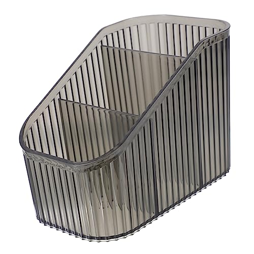 FRCOLOR Großer Make-up-pinselhalter Make-up-organizer Schubladen Gestreifte Organizer-box von FRCOLOR