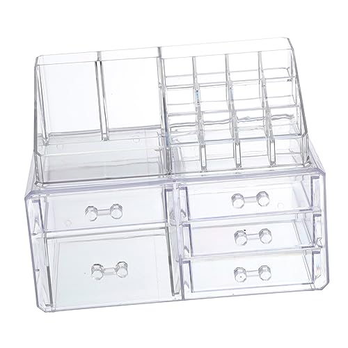 FRCOLOR Make-up-organizer Make-up-finishing-box Schreibtisch-kosmetik-aufbewahrungsbox Modernes Design von FRCOLOR