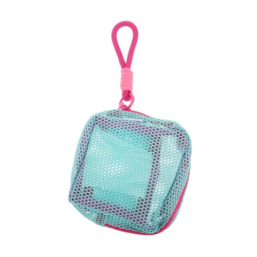 FRCOLOR Netz-kulturtasche Mit Reißverschluss Münzbeutel Kleine Kosmetiktasche Organizer Für Reisen Zuhause Und Büro Tragbar Und Effizient von FRCOLOR