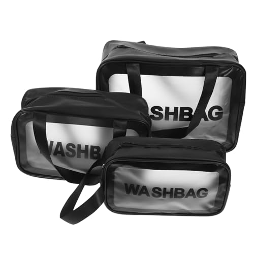 FRCOLOR 3stücke Teiliges Tragbare Kosmetiktaschen wasserdichte Reise-Make-up-Taschen Für Damen Große Kapazität Für Reisen Strand Und Alltag von FRCOLOR