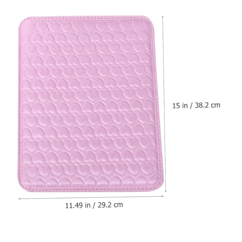 FRCOLOR Maniküre Handauflage Kissen im Herzmuster PU Leder Armauflage für Nagelkunst Rosa Handpolster für Schönheitssalons und Maniküre für Komfort und Handpflege FRCOLOR Maniküre Handauflage Kissen im Herzmuster PU Leder Armauflage für Nagelkunst Rosa Handpolster für Schönheitssalons und Maniküre für Komfort und Handpflege von FRCOLOR
