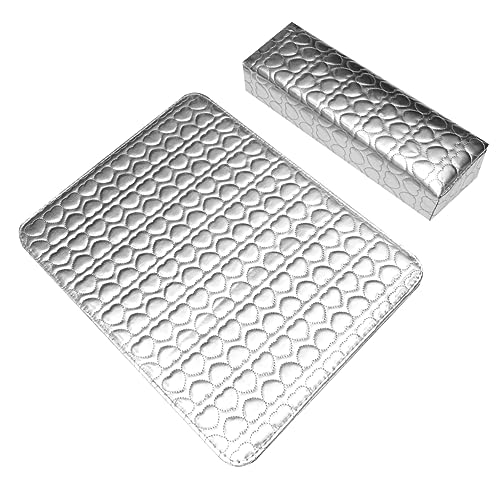 FRCOLOR Nagelstudio-kissen-set Herz-design Handgelenkauflage Pu-leder Handkissen Nail Art Handgelenkauflage Robust Für Den Salon von FRCOLOR