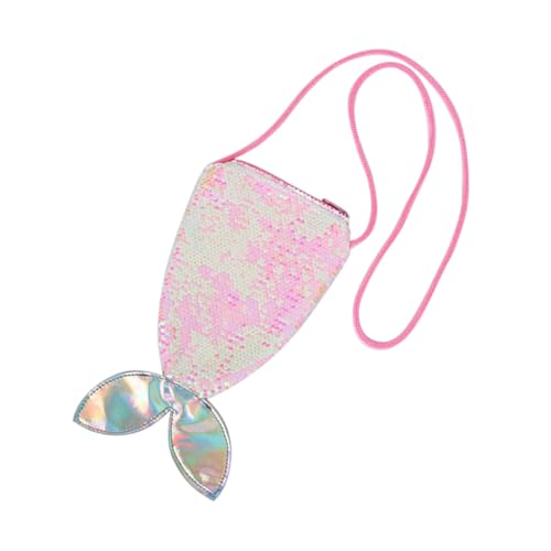 FRCOLOR Meerjungfrau Schultertasche mit Pailletten Kreative Umhängetasche für Glänzende Fischschwanz Münztasche Aufbewahrung für Handys Kleinigkeiten FRCOLOR Meerjungfrau Schultertasche mit Pailletten Kreative Umhängetasche für Glänzende Fischschwanz Münztasche Aufbewahrung für Handys Kleinigkeiten von FRCOLOR