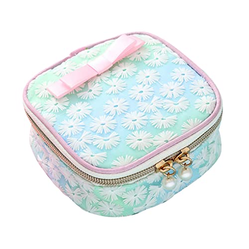 FRCOLOR Mesh Sanitary Napkin Storage Bag Kleiner Reißverschluss Organizer Für Damenbinden Für Und Büro Stilvolles Design Gradient von FRCOLOR
