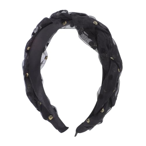 FRCOLOR Netz-stirnband Für Damen Dekorativer Kopfschmuck Breites Stirnband Tragbares Stirnband Stirnbänder Für Mädchen Haarbänder Für Damen Brautstirnbänder Haarbänder von FRCOLOR