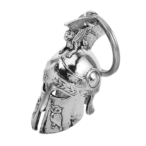 FRCOLOR Helm-schlüsselanhänger Aus Metall Mit Retro-krieger-design Leicht Und Tragbar Für Täglichen Gebrauch Sammlerstück von FRCOLOR