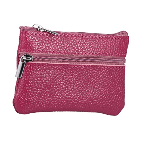 FRCOLOR Mini- -münztasche Praktische Portemonnaie Kleine Geldbeutel Mit Reißverschluss Für Damen Zur Aufbewahrung Von Münzen Und Kleingeld von FRCOLOR