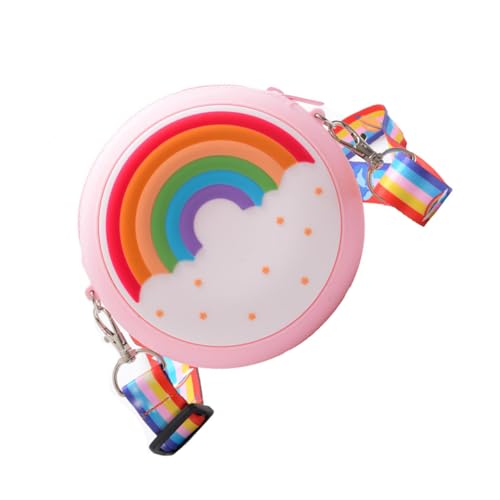 FRCOLOR Kreative Junge Mädchen Mini Geldbörse Kleines Mädchen Party Handtasche Münzfach Umhängetasche Schultertasche Junge Umhängetasche von FRCOLOR