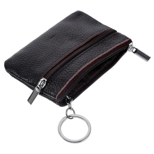 FRCOLOR Mini -münzbeutel Schlüsselanhänger Geldbörse Frauen Brieftasche Für Frau Tasche Geldbörse Damen Größe Schlüsselbund Schlank Münze Winzig Brieftaschen Haut von FRCOLOR