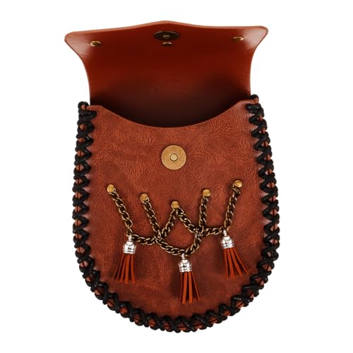 FRCOLOR Mittelalterliche Hüfttasche Aus Pu-Material Vintage-geldbörse Zum Tragen Am Gürtel Für Cosplay-Partys Festivals Foto-Requisite Mit Großem Fassungsvermögen Für Persönliche Gegenstän FRCOLOR Mittelalterliche Hüfttasche Aus Pu-Material Vintage-geldbörse Zum Tragen Am Gürtel Für Cosplay-Partys Festivals Foto-Requisite Mit Großem Fassungsvermögen Für Persönliche Gegenstän von FRCOLOR