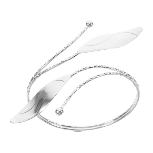 FRCOLOR Oberarmreif Aus Metall Verstellbares Offenes Armband Für Damen Elegantes Manschettenarmband Für Festival Party Und Alltag FRCOLOR Oberarmreif Aus Metall Verstellbares Offenes Armband Für Damen Elegantes Manschettenarmband Für Festival Party Und Alltag von FRCOLOR