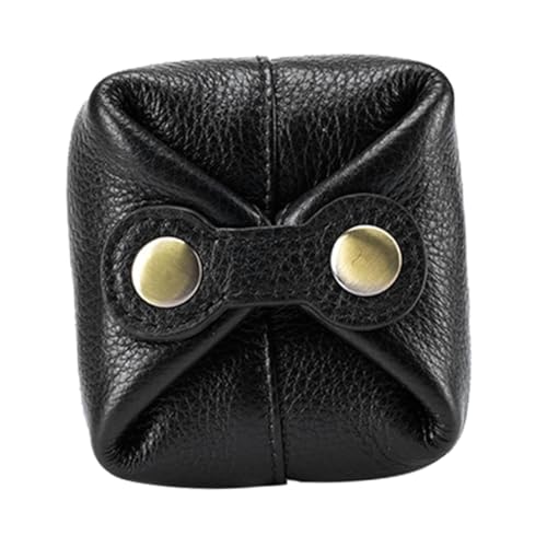 FRCOLOR Münzbeutel PU Aufbewahrungstasche für Schlüssel Kleingeld Kopfhörer Stylischer Leichter für Damen Herren von FRCOLOR