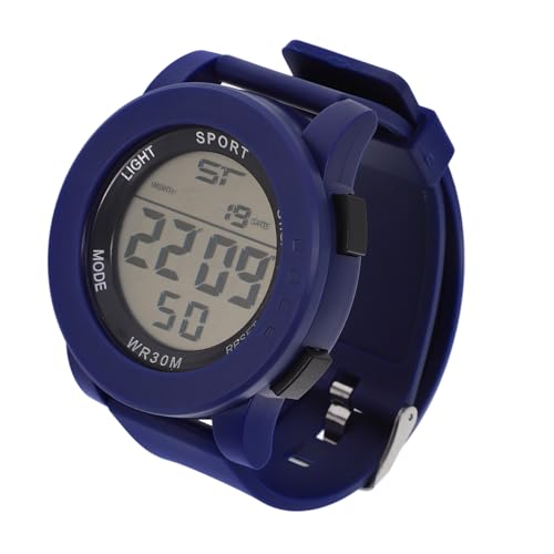 FRCOLOR Multifunktionale Wasserdichte Digitaluhr mit Leuchtendem Display für Sport Freizeit Einstellbares Armband für Herren Damen Outdoor Aktivitäten Täglichen Gebrauch von FRCOLOR