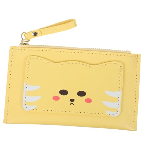 FRCOLOR Schlüsselanhänger-geldbörse Für Damen Mit Reißverschluss Kleine Geldbörse Mit Kartenfächern Und Münzfach Robuste Pu-lederbörse Fürs Ausgehen von FRCOLOR