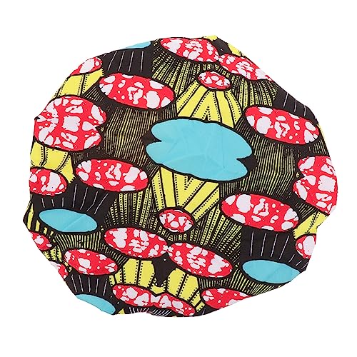 FRCOLOR Nachtmütze Aus Satin Mützen Für Frauen Sprühen Dampfer Haarhaube Wickeln Kappe Duschhauben Für Damen Netz Borste Wiederverwendbar Schlag Lockenstab Kahl Motorhaube Feuchte Fänger von FRCOLOR