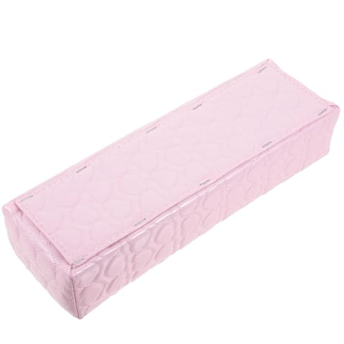 FRCOLOR Nagelkissen Handauflage Aus Leder Für Maniküre Mit Streifen-design Bequemes Pu-leder-kissen Für Salon-gebrauch Hause von FRCOLOR