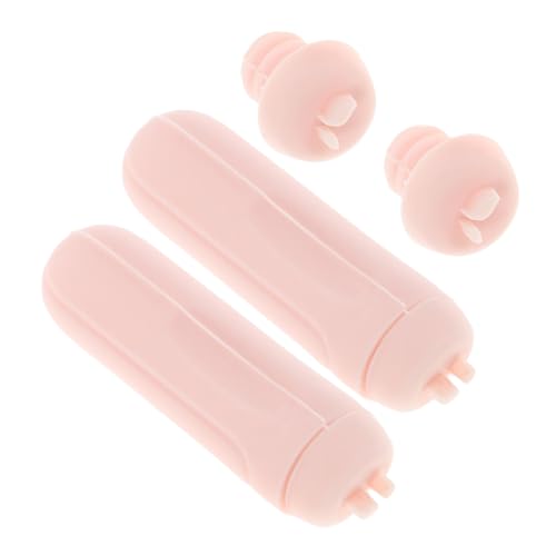 FRCOLOR 2stücke Nagel-stempelset Nail Art Werkzeuge Für French Maniküre Pinke Stempel Und Schaber Für Kreative Nageldesigns Im Salon Und Zuhause von FRCOLOR