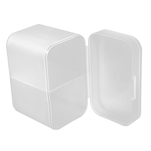 FRCOLOR Nagelkunst-aufbewahrungsbox Spender Ohrstöpsel Baumwolle Liner Unterlage Baumwollblock Luft Veranstalter Bh Bügellos Wattepads Halterung Transparent von FRCOLOR