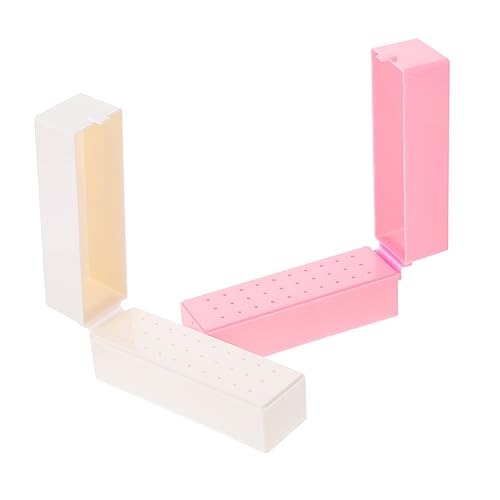 FRCOLOR Nagelstudio-organizer – 2-teilige Nagelbohrer-box Für Doppel-nagelschleifbänder von FRCOLOR