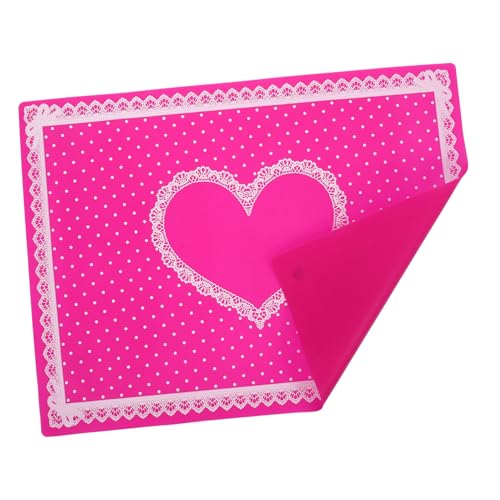 FRCOLOR Nail-art-pad Gemeinsam Nagelaufkleber Griff Klaviatur Kissen Zubehör Nagel Handauflage Nageltisch Handauflage Für Die Maniküre Nagel Schreibtischunterlage Spitze Nagel Charms Rosy von FRCOLOR