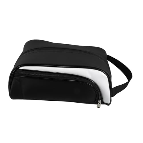 FRCOLOR Netzschuhtasche Aus Pu-Material Schuhträger Für Golfschuhe Und Sportschuhe Staubdichte Aufbewahrungstasche Leicht Und Tragbar Für Damen Und Herren von FRCOLOR