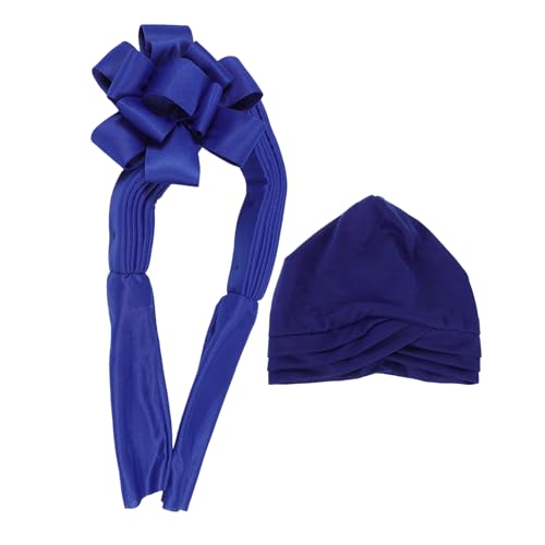 FRCOLOR Nigerianischer Baotou Hut Afrikanischer Turban Schal Schwarze Damen Stirnbänder Brautjungfern Kopfschmuck Elastische Haarbänder Afrikanische Haarwickel Afrikanisches von FRCOLOR