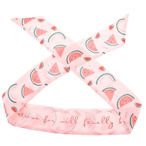 FRCOLOR Dekorativer Schal Für Damen Und Mädchen Leichtes Stirnband Aus Modisches Haartuch Für Verschiedene Anlässe Und Frisuren von FRCOLOR