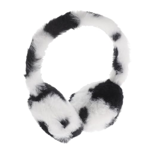 FRCOLOR Niedliche Ohrenschützer Mit Aufdruck Flauschiger Ohrschutz Weiches Plüschmaterial von FRCOLOR