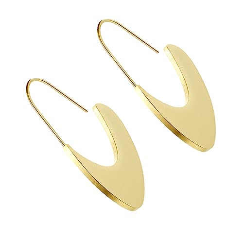 FRCOLOR Ohrringe Damen Chic Ohranhänger Leicht und Hautfreundlich Modisch Tropfenförmige Ohrhänger für Alltag Business und Shopping von FRCOLOR