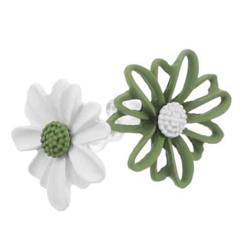FRCOLOR Ohrstecker Boho Resin Blumenohrringe Elegant Vielseitig Damen Schmuck für Alltag Party von FRCOLOR