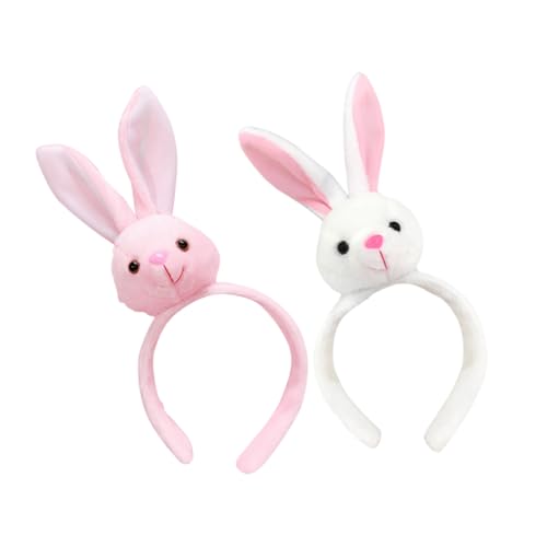 FRCOLOR Osterhasen Kopfband Bunny Ohren Haarreifen Für Festlichkeiten Party Zubehör Für Erwachsene Und Ideale Kopfbedeckung Für Ostern Und Kostümpartys von FRCOLOR