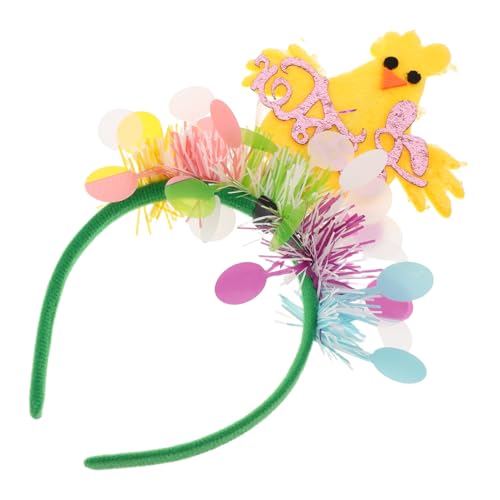 FRCOLOR Easter Hair Decoration Haarschmuck Mit Huhn Und Ei Für Fröhliche Festlichkeiten Und Bequemer Haartband Für Ostern Frühlingsfest Und Andere Festliche Anlässe von FRCOLOR