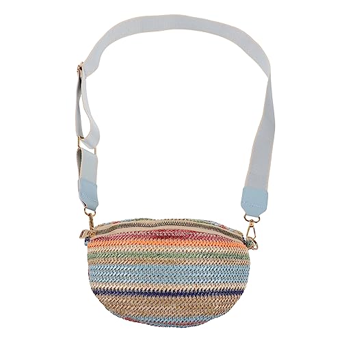 FRCOLOR Outdoor Bauchtasche für Damen Bohemian Stil Leichte Gürteltasche für Reisen Sport und Freizeit für Radfahren Laufen und Tägliche Nutzung mit Reißverschluss und Sicherem Stauraum von FRCOLOR