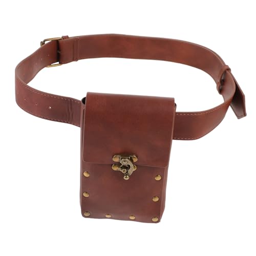 FRCOLOR Outdoor Handy Wechseltasche Beuteltasche Tragetaschen Für Damen Vintage Hüfttasche Geldgürtel Kleine Gürteltasche Gürteltasche Für Damen Gürteltaschen Stilvolle Tasche von FRCOLOR