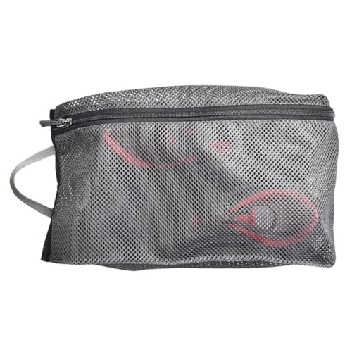FRCOLOR Outdoor Reiseaufbewahrungstasche für Schuhe Atmungsaktive Netzbeutel für Männer Frauen Praktische Aufbewahrungslösung für Kleidung Fußbekleidung Dunkelgrau FRCOLOR Outdoor Reiseaufbewahrungstasche für Schuhe Atmungsaktive Netzbeutel für Männer Frauen Praktische Aufbewahrungslösung für Kleidung Fußbekleidung Dunkelgrau von FRCOLOR